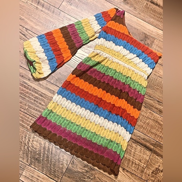 Judith March Multicolor One Shoulder Dress - Picture 2 of 4